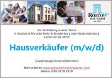 Rostow Bau - Liquide wie eh und je ! - Bewerbung Hausverkäufer